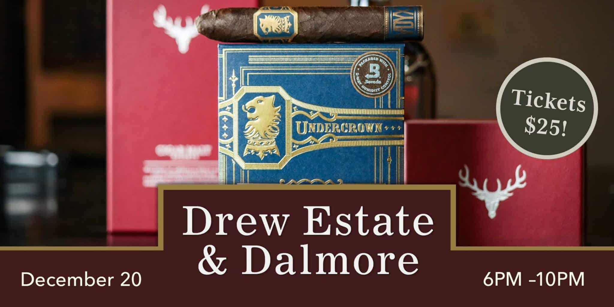 KARMA CHRISTMAS EVENT || DREW ESTATE + DALMORE