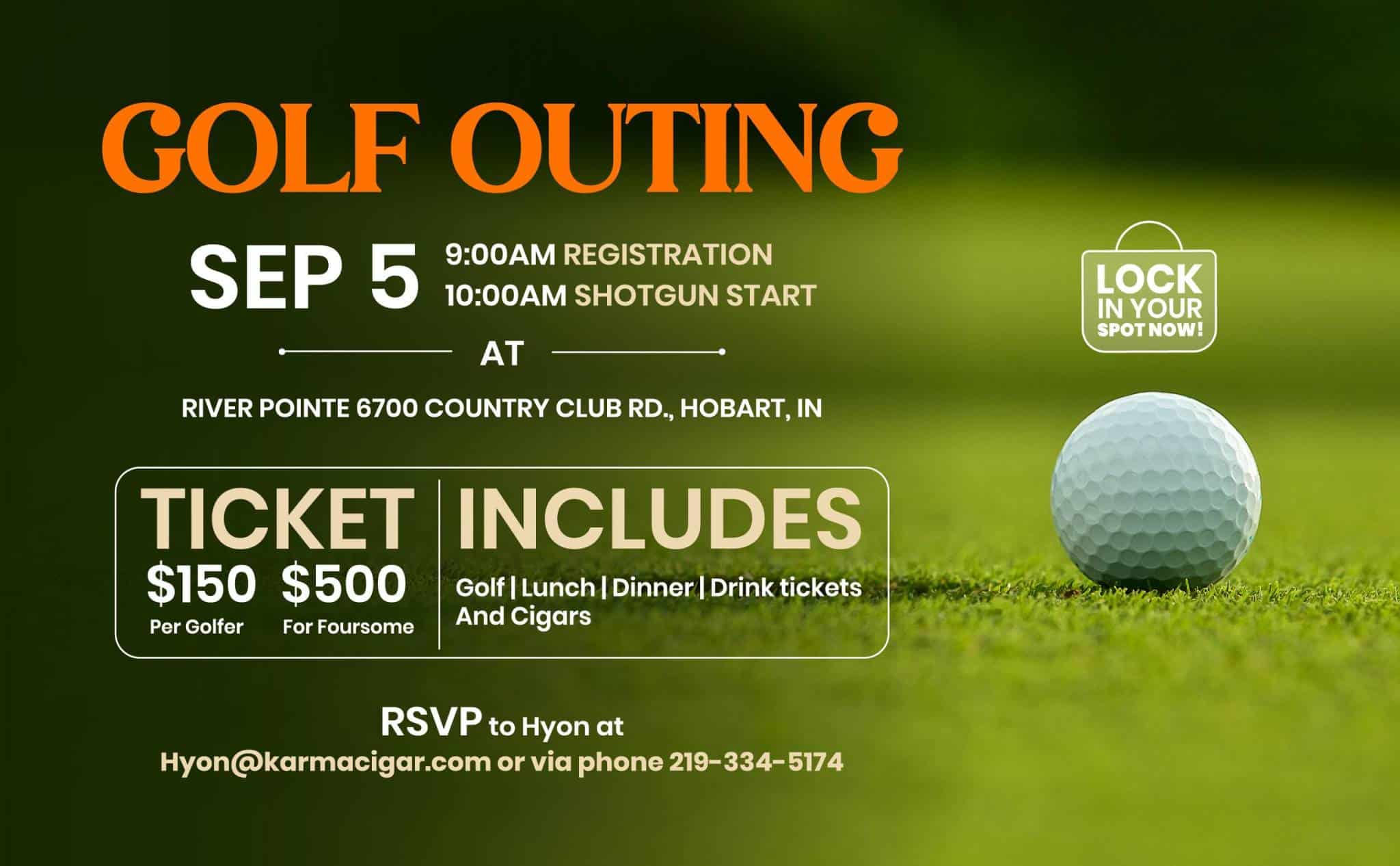 ⛳ Karma Cigar Bar’s 2025 Golf Outing ⛳