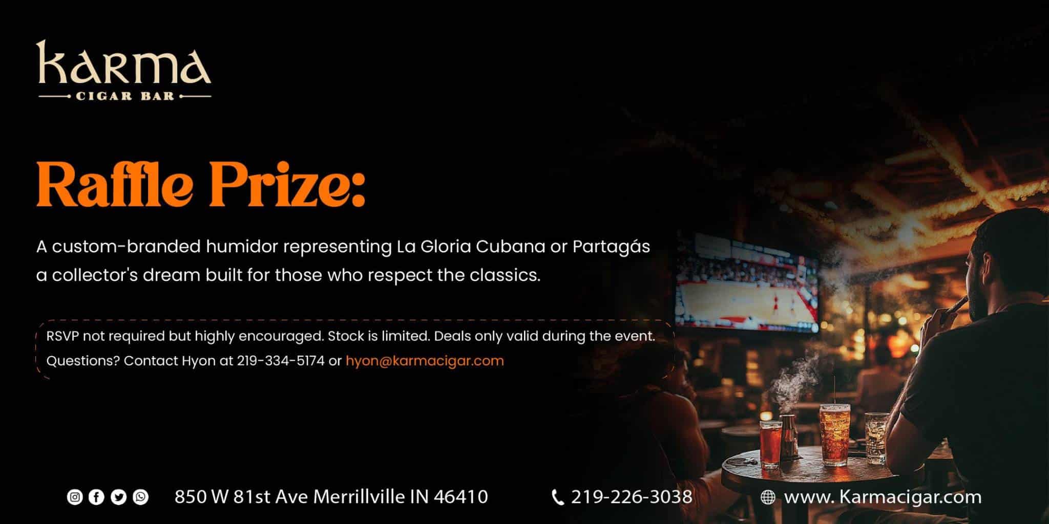 La Gloria Cubana & Partagás Cigar Night