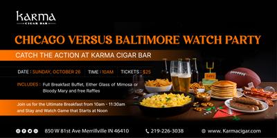 Bears vs. Ravens Watch Party