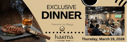 Steak Dinner with Perdomo Cigar